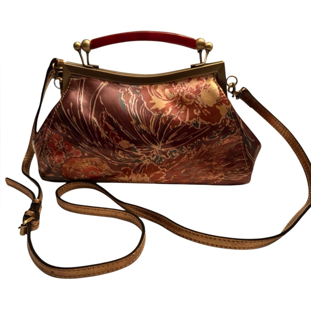 Patricia Nash Women Kelmscott Frame Bag Espresso